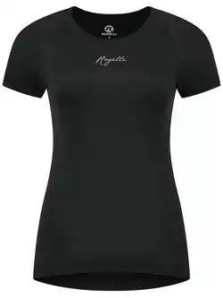 ESSENTIAL Women\'s black ROGELLI | T-shirt, MikeSPORT running