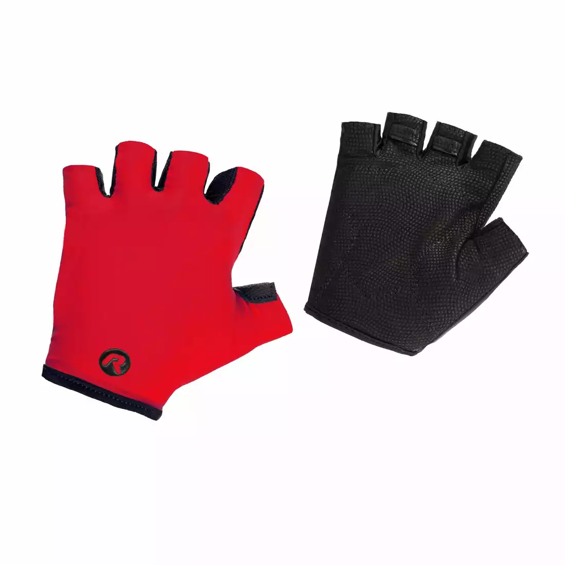 Red and Black Fingerless Gloves