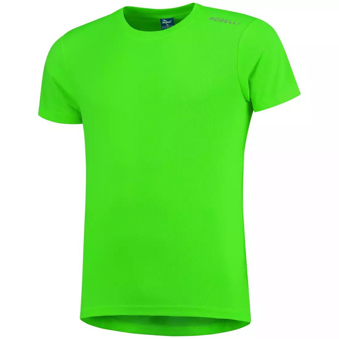 Notitie ondeugd fenomeen ROGELLI PROMOTION Sports t-shirt for children, fluo-green | MikeSPORT