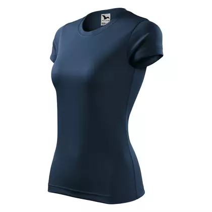 MALFINI FANTASY - Women's Sports T-Shirt 100% Polyester, Navy Blue  1400512-140 | MikeSPORT