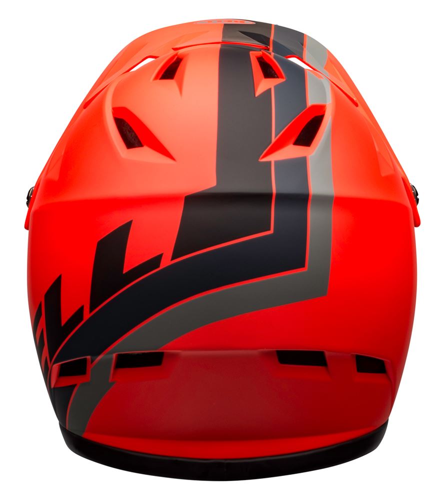 Bike helmet full face BELL SANCTION agility matte orange black - MikeSPORT